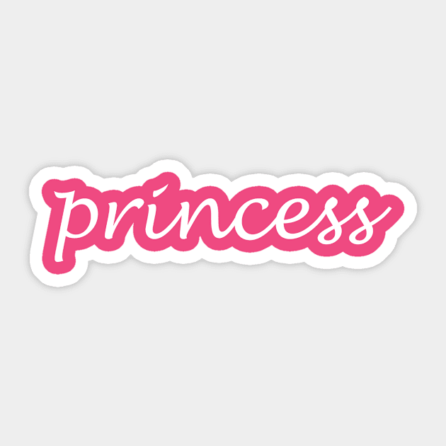 princess Sticker by BK55